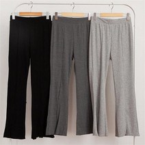 리더스 리더스 대유행 부츠컷 밴딩바지 봄여름가을 공용 팬츠 (6579548)