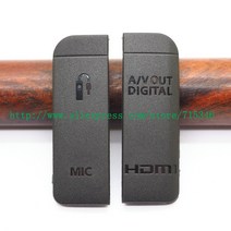 (고품질) 캐논 EOS 6D 디지털 카메라 수리 부품용 새로운 USB/HDMI 호환 DC 입력/비디오 출력 고무 도어 커버