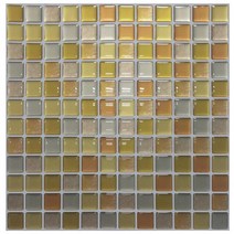 폴리싱타일 모자이크 벽 타일 껍과 스틱 자기 접착 Backsplash DIY 주방 욕실 홈 스티커 비닐 3D, [08] YJC0014