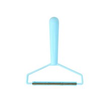 휴대용 미니 린트 보풀 제거제 매트 카펫 러그 울 코트 의류에 적합한 직물 면도기 브러시 도구 모피 스크레이퍼, [01] 파란