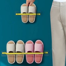 쓰리오브어스 욕실 슬리퍼 거치대 다용도 수건걸이, 대형 1개 + 소형 1개, 옐로우