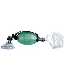 일회용수동식 인공호흡기 암부백 ambubag 성인용 백밸브마스크(성인 유아.소아 별도가능), 소아, 1개