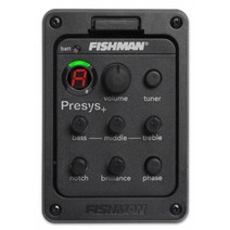 기타 픽업 fishman presys + preamp 201 eq 튜너 피에조 픽업 이퀄라이저 시스템 어쿠스틱 기타 픽업, 어부 201