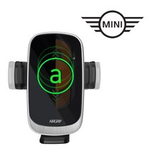 [에어그립] 4 엠포 M4 자동감지 LED 차량용 핸드폰 고속무선 충전거치대 미니쿠퍼 전용, 선택:2. 미니쿠퍼 전용마운트2+M4