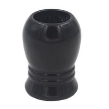 구렛나루 수염 DIY 수제 면도용 수지 면도 브러시 핸들, 검은 손잡이