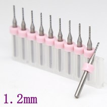 산업용 CNC 라우터 목재 및 절단기 액세서리 1.2mm 10 개 로터리 파일 금속 가죽 레이저 프레사 전동 공구, 01 7mm_01 1.2mm