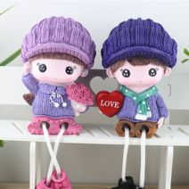 세아ojoArt 러브 인형장식 2P 세트 테이블 선반 소품 원룸 방꾸미기인테리어