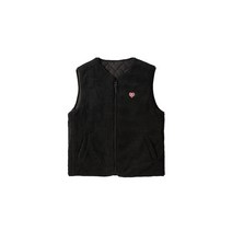 Beyond Closet NOMANTIC REVERSIBLE PADDING VEST BLACK