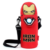 초등남아 어린이 마블 물병크로스 물통주머니, 아이언맨, 1개