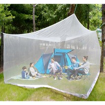 국산 높이210cm 9-20인용 대형모기장 사각 침대 야외 캠핑 모기장, 9-10인용 키높이화이트(300x400x210)