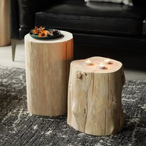 콘센트협탁 서랍장 모듈협탁 미니 편백나무 고무나무, 가로 2125 세로 50