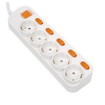 대성 플러스탭 개별 통합형 5구 멀티탭 16A 250V, 4.5m, 1개