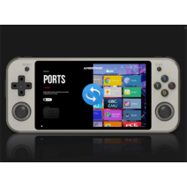 레트로 게임기 RG552 휴대용 PSP 판도라박스 게임보이, 16G- 블랙