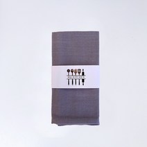 린넨 냅킨 9color 디너 테이블 플레이트 냅킨 4p, 9.그레이