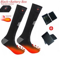 스키 스노우 보드 양말 남녀공용 온열 전기 따뜻한 사이클링 앱 제어, 2.B