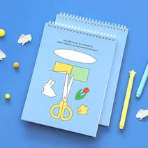 초등 두툼 도화지 종합장 35매 고급 연습장 스케치북 저학년 어린이 초등학생 학용품 준비물 그림 노트, PINK, 색상:PINK