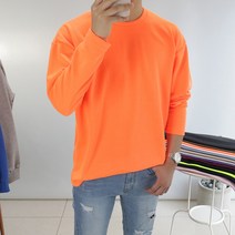 와이네이션 13컬러 무지 긴팔 오버핏 티셔츠 남녀공용 빅사이즈