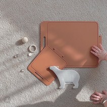 디자인앤쿠 슈프림 실리콘 도마 규소수지 이유식, 브라운+도마베이비브라운