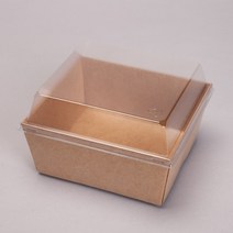 종이트레이 DRP-05 크라프트 500개 세트, 블랙