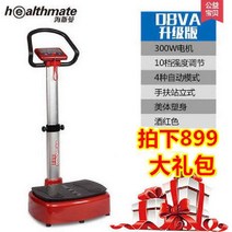 음파진동기 덜덜이 다이어트 기구 실내 운동기 전신 벨트마사지기, 08VA레드