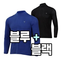 늑대와여우 (1+1)원플러스원 봄 여름작업복티 냉감 쿨 쿨론 티셔츠
