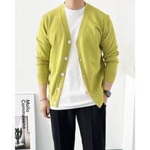 데일트 남자 캐시미어 오버핏 니트 가디건