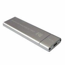 [IN NETWORK] 외장SSD 케이스 IN-SSDM2A [M.2 NVMe SSD 케이스/USB3.1 Gen2] [실버]