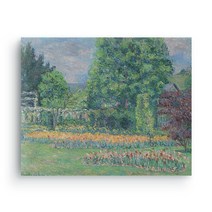 엘티에프티 캔버스 명화 그림액자 - 클로드 모네 - 지베르니 정원 (Le Jardin A Giverny), 4. F_캔버스 15호(65cm x 53cm)