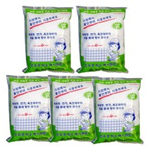 철물팩토리 초속경 방수 시멘트 1.5kg 5개 몰탈 인테리어 백시멘트 소포장 미장 담벼락, 초속경방수시멘트 1.5kg 5개