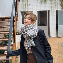 에프디 가을 겨울 백패 보온 스카프