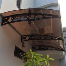 캐노픽스 1870x6000 차양막 비가림 캐노피 천막 어닝 지지대, 회색틀 블루렉산