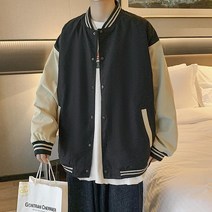 남자블루종 봄 점퍼 항공점퍼 바람막이 캐주얼 배색 나그랑