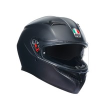 [AGV] K3 무광 블랙 [핀락증정], L (59~60cm)