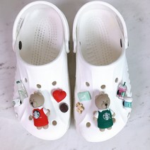 스벅 곰돌이 파츠 참 실내화 꾸미기 10종 파츠 스타벅스