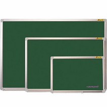MMSa_두문 보드판 분필보드 녹색자석칠판(70x50) AL흑판 입간판 학원 붙이는자석 학교 흑칠판mno385