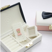 결혼 패물함 돌반지함 예물보관함 보물상자 보석함 화이트