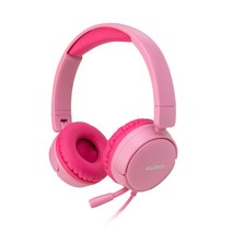 어학용 헤드셋 인강 온라인수업 마이크 게임 태블릿 스마트폰 노트북 컴퓨터 가성비 핑크