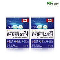 저온 초임계 rTG 오메가3 식약처 인증 알티지오메가3 엔초비 멸치 피쉬 오일 고함량 EPA DHA 3세대 오메가쓰리 항산패 불포화지방산 비타민E 비타민D 혈행 건강 효능 캐나다, 30Days x 2