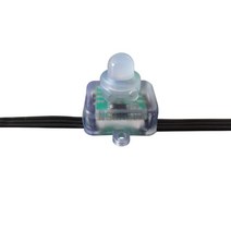 1000X WholesaleDC5V 입력 블랙 케이블 주소 지정 UCS1903 RGB 변경 가능한 색상 LED 픽셀 문자열 빛 IP68, 01 changeable