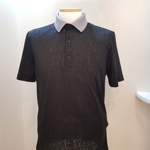 디즈니골프 영문 프린팅 메쉬 남성 반팔 카라 티셔츠(2컬러)