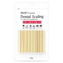 인벳 덴탈 스케일링 칼슘스틱 100g 별 강아지우유껌, 단일 수량