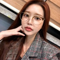 하리몽드 Gold border 반무테 안경 (5color)