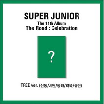 슈퍼주니어 - The Road : Celebration 정규 11집 앨범 Vol.2 TREE ver., 1CD