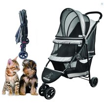 ROODO 여행용 접이식 경량 소형 강아지 유모차 가드