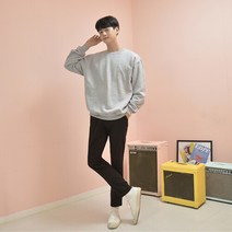 [교복몰][GBM] 히든 사이드 테크밴딩 슬랙스 (블랙)