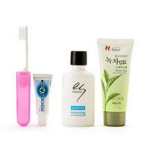 휴대용세면도구 어메니티세트 여행용품5종 생필품키트