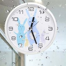 붙이는벽시계 캐릭터 흡착 욕실 방수시계 예쁜 거울 타일 주방 흡착식 화장실시계 빨판 다용도 무소음 욕실방수시계 주방시계 방수시계 화장실시계 목욕탕시계 욕실방수시계 욕실소품 방수벽시계 욕실용시계, 고래