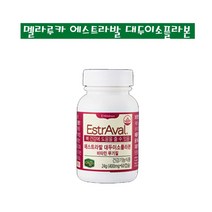 멜라루카 에스트라발 대두이소플라본, 400mg, 60캡슐
