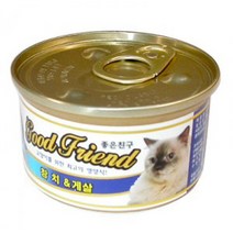 굿프랜드 고양이캔85g 참치&게살 24개 1박스, 1개