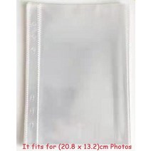 포카홀더북제작 버튼잠금콜북 지퍼 바인더 수집 앨범, 10pcs storage bag